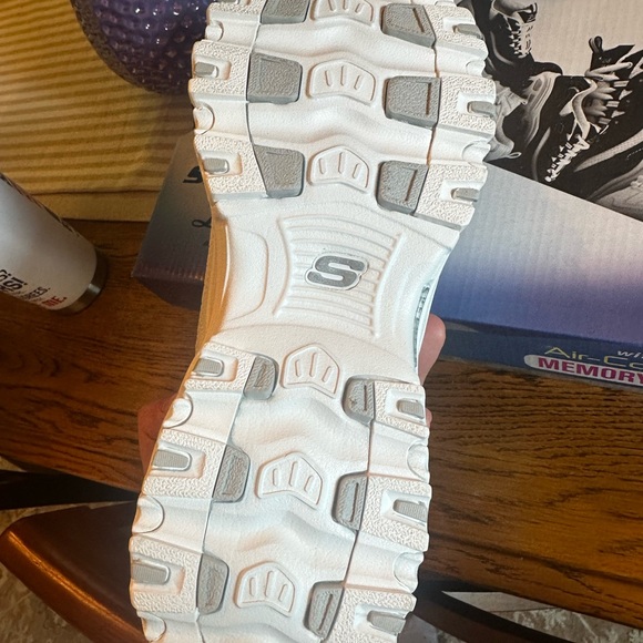 Skechers Women's White Sneakers - Picture 4 of 5